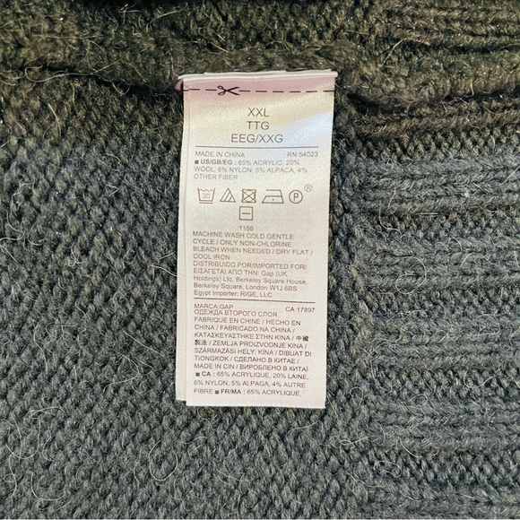 Gap Open Front Chunky Longline Duster - Picture 8 of 10